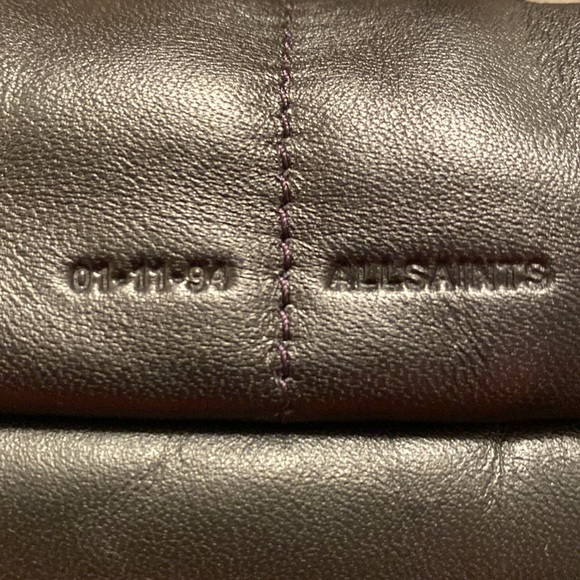 All Saints Frankie Cross Body Purse - Picture 3 of 8